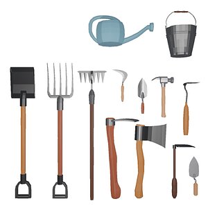 Collection Farm Garden Tools