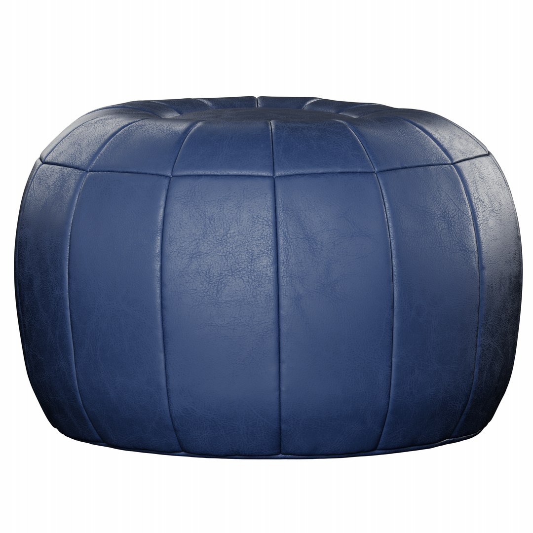 3D Thgonwid Handmade Pouf Cover - TurboSquid 2313643