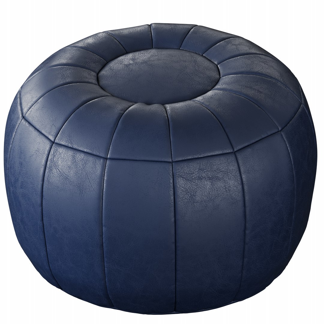 3D Thgonwid Handmade Pouf Cover - TurboSquid 2313643