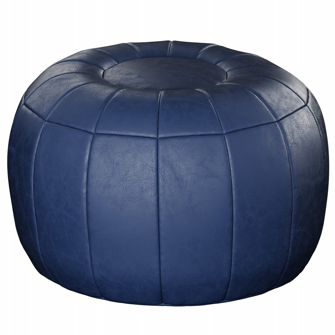 3D Thgonwid Handmade Pouf Cover - TurboSquid 2313643