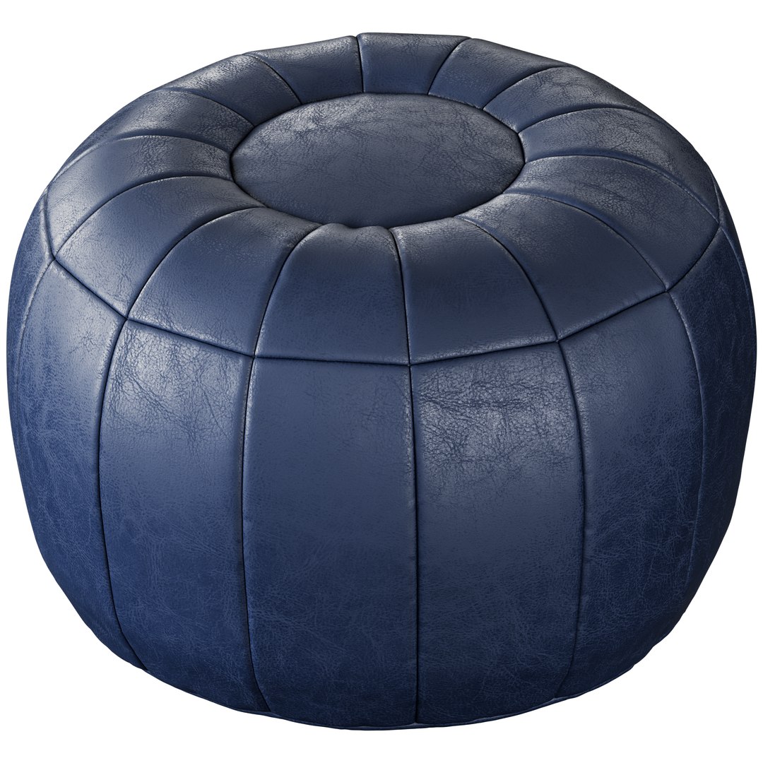 3D Thgonwid Handmade Pouf Cover - TurboSquid 2313643
