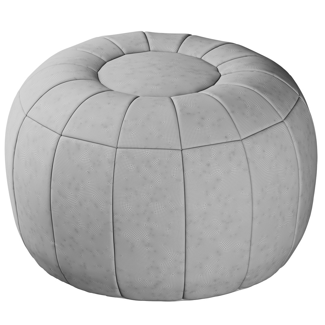 3D Thgonwid Handmade Pouf Cover - TurboSquid 2313643