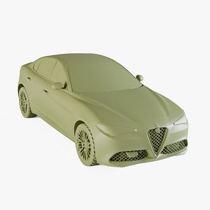 Alfa-Romeo Giulia 2016 3D model