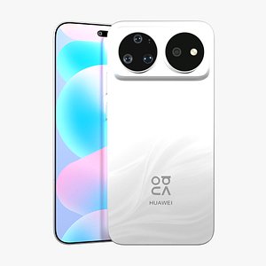 Huawei nova 16 Pro White 3D model