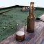 Old Billiard Table