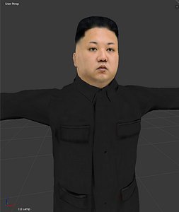 Kim 3d Model