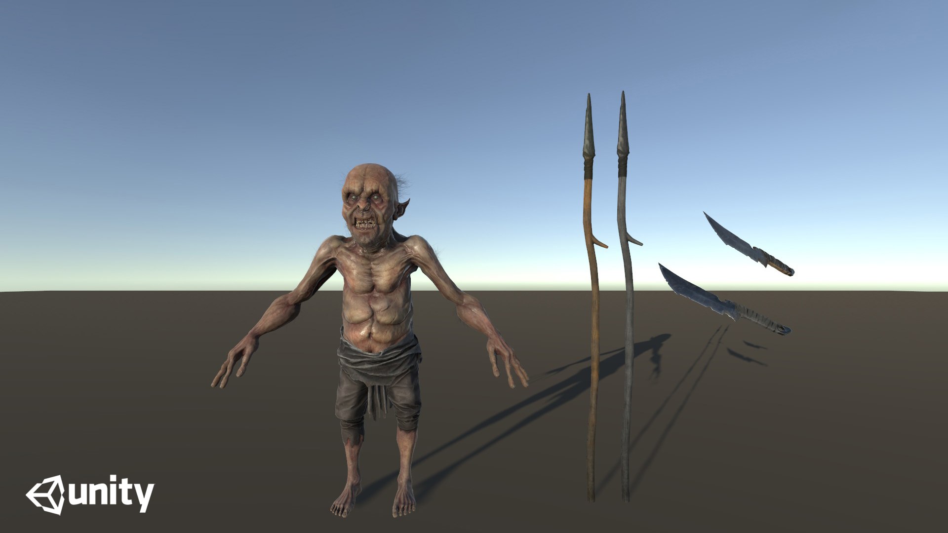 3D Humanoid Monster Model - TurboSquid 2141552