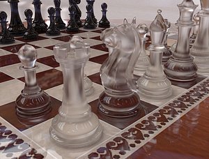 chess 3d model