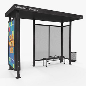 3D Bus Stop in LA