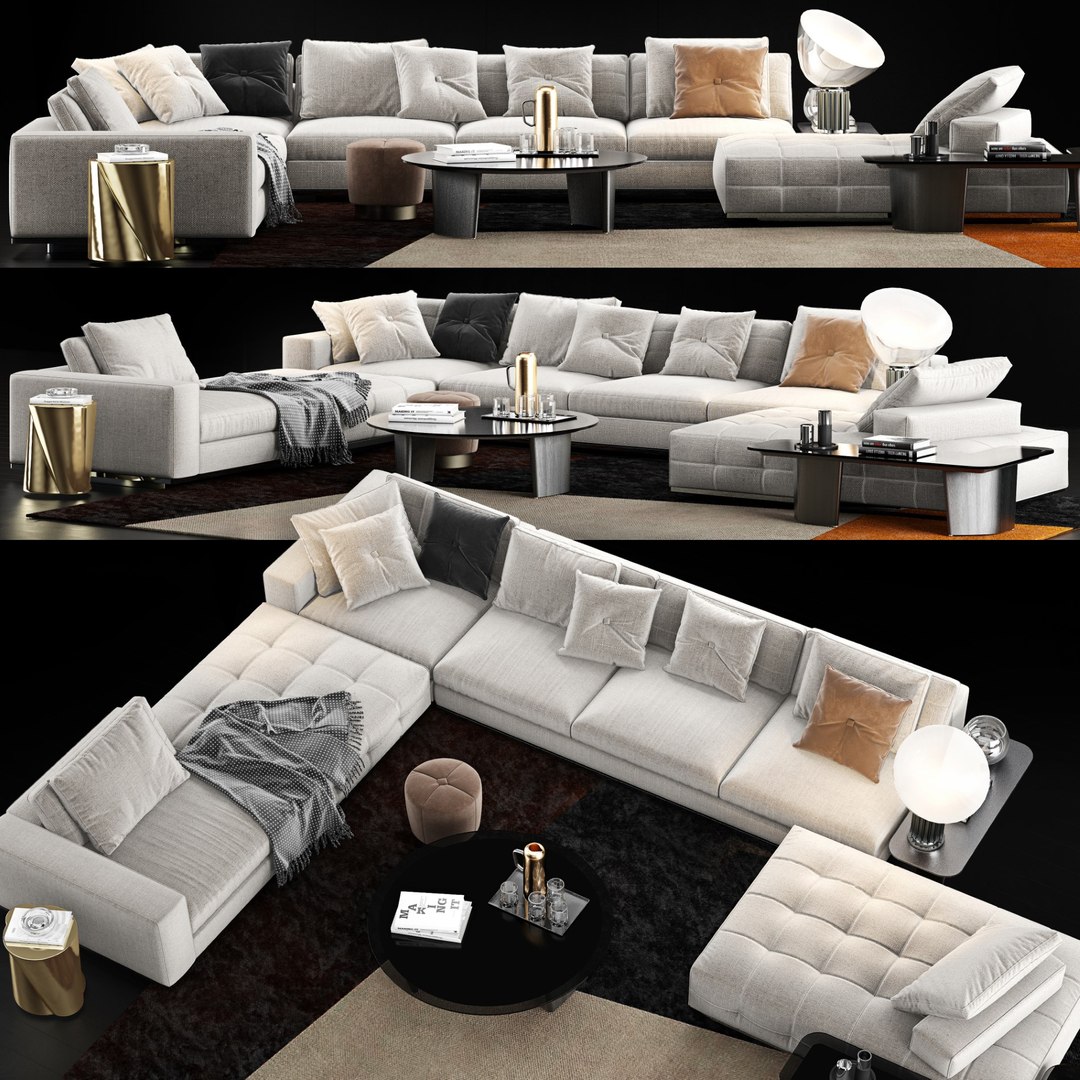 Minotti lawrence deals sofa price