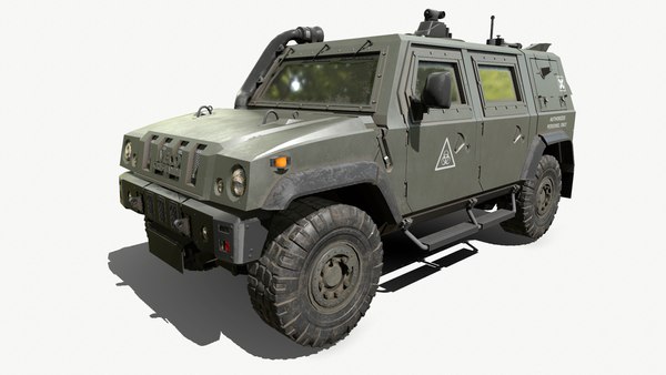 CRISTANINI 4x4 LMV 3D model - TurboSquid 1842066