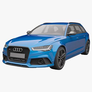 Audi RS6 Avant 3D model