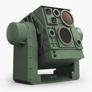3D Counter Drone Laser System model