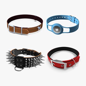 Dog Collars Collection 3 3D