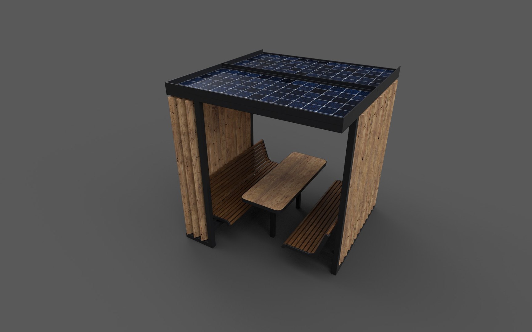 Outdoor Shelter 3D - TurboSquid 2226461