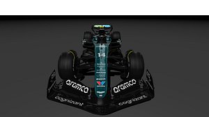 Aston Martin amr24 3D model