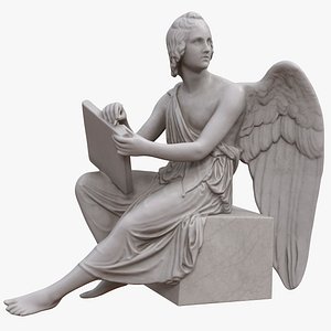 Sitting Angel Statue