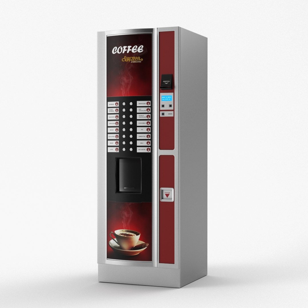 realistic coffee vending machine 3D model https://p.turbosquid.com/ts-thumb/Ae/YtlFWd/MsFHLQze/coffee_vending_machine_01/jpg/1506145654/1920x1080/fit_q87/6ab09aa242e89b26a369eb5ea68c3a52143c29d8/coffee_vending_machine_01.jpg