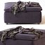 Turn Raven Ottoman