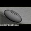 Chrome rugby ball