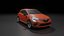 3D 5 mini cars hyundai model