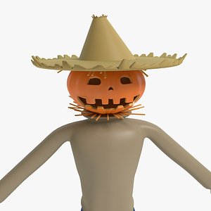 Cartoon Scarecrow