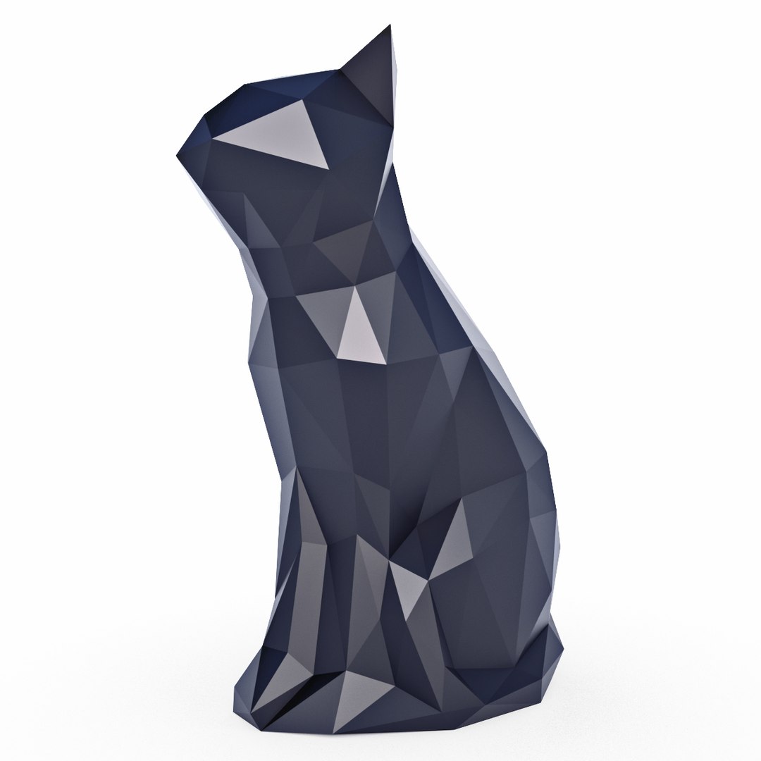 Cat V4 3D Model - TurboSquid 1310695