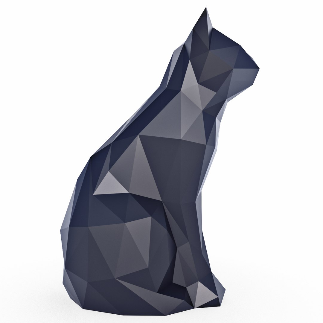 Cat V4 3D Model - TurboSquid 1310695