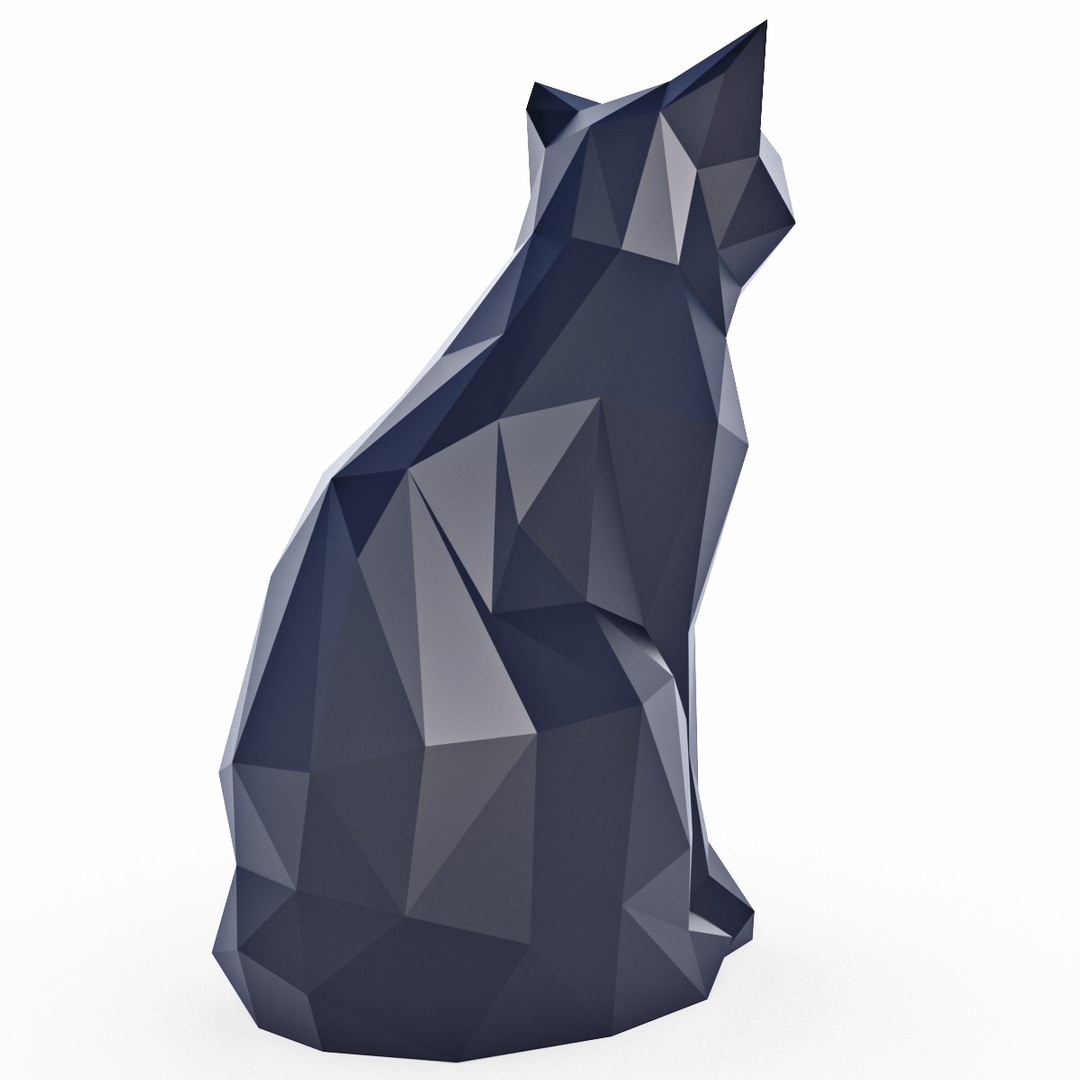 Cat V4 3D Model - TurboSquid 1310695