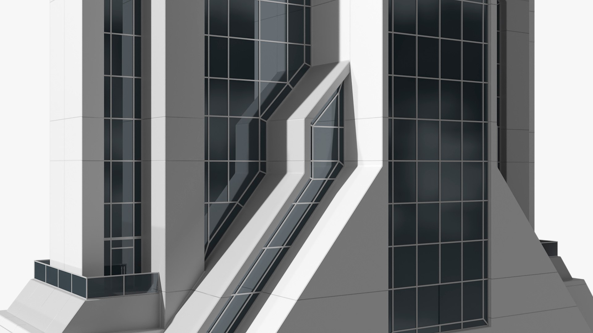 3D Sci-Fi Skyscraper - TurboSquid 2330140