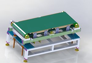 Height adjustable conveyor
