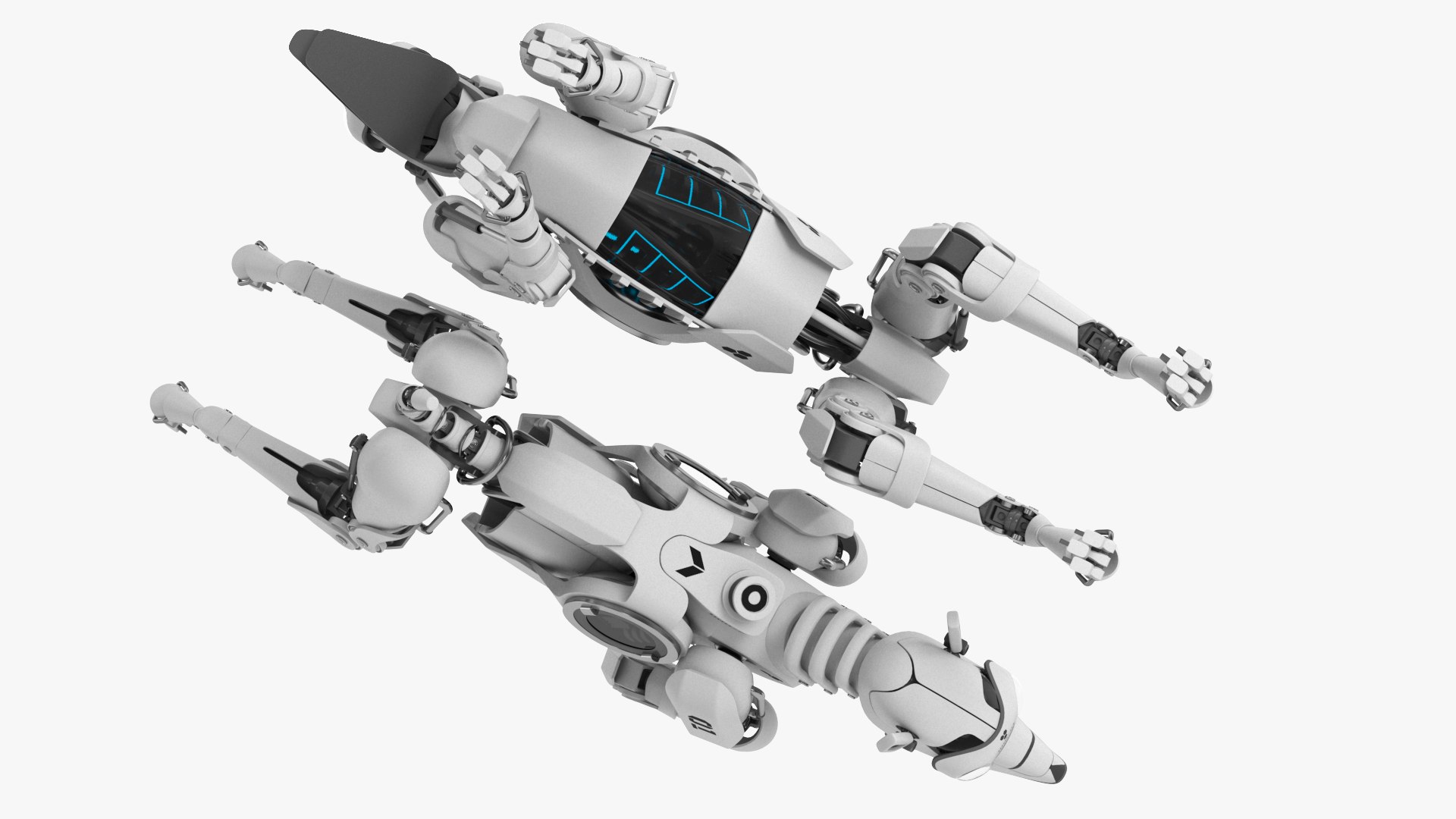 Futuristic Robotic Dog White 3D model https://p.turbosquid.com/ts-thumb/Ae/w1CrsT/VT/futuristicroboticdogwhitemb3dmodel009/jpg/1723914986/1920x1080/fit_q87/e764a8751b4073bea50b720a3dc9b17a1a854732/futuristicroboticdogwhitemb3dmodel009.jpg