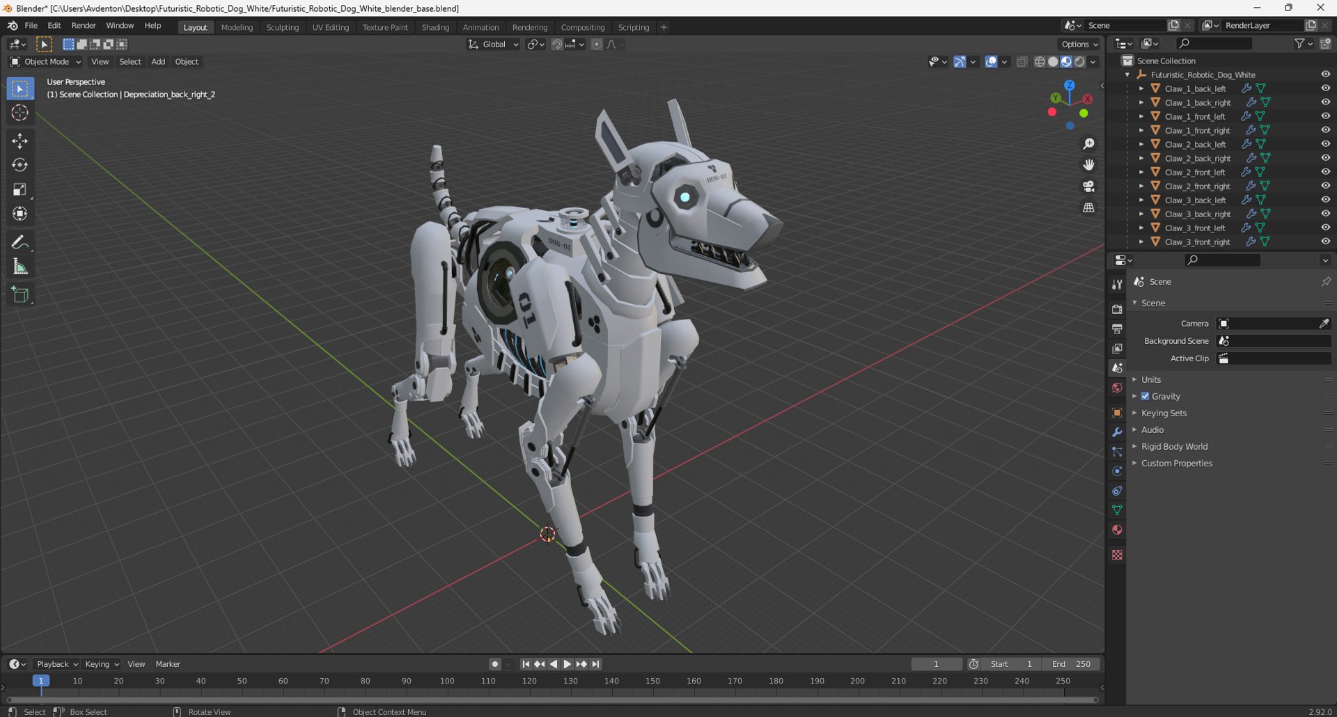 Futuristic Robotic Dog White 3D model https://p.turbosquid.com/ts-thumb/Ae/w1CrsT/zR/futuristicroboticdogwhitemb3dmodel036/jpg/1723915054/1920x1080/fit_q87/aad72e754424fc73bf95564449049421e8d21e69/futuristicroboticdogwhitemb3dmodel036.jpg