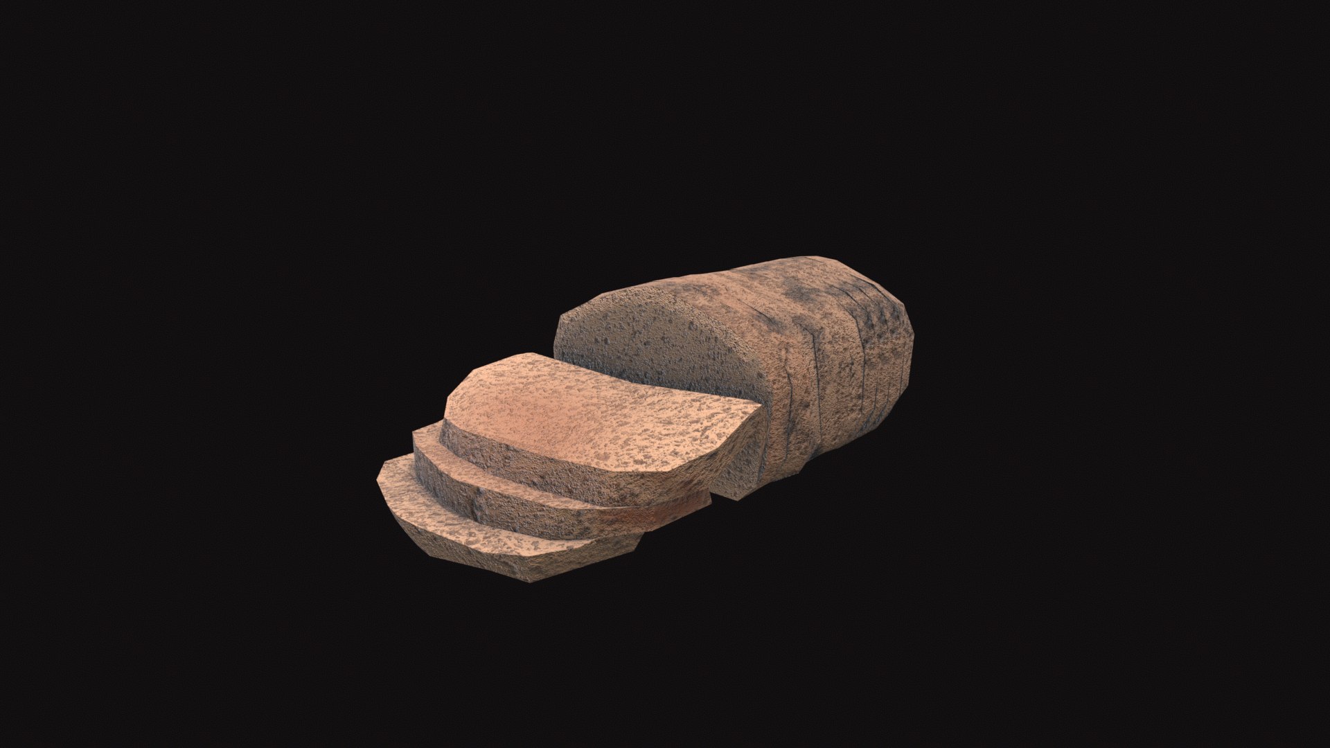 Medieval Rye Bread 3D Model - TurboSquid 2321069