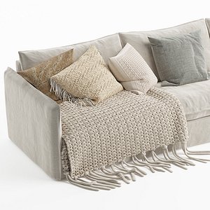 Neva Sofa Sectional 3D model
