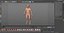 Male Full Body Anatomy and Skin