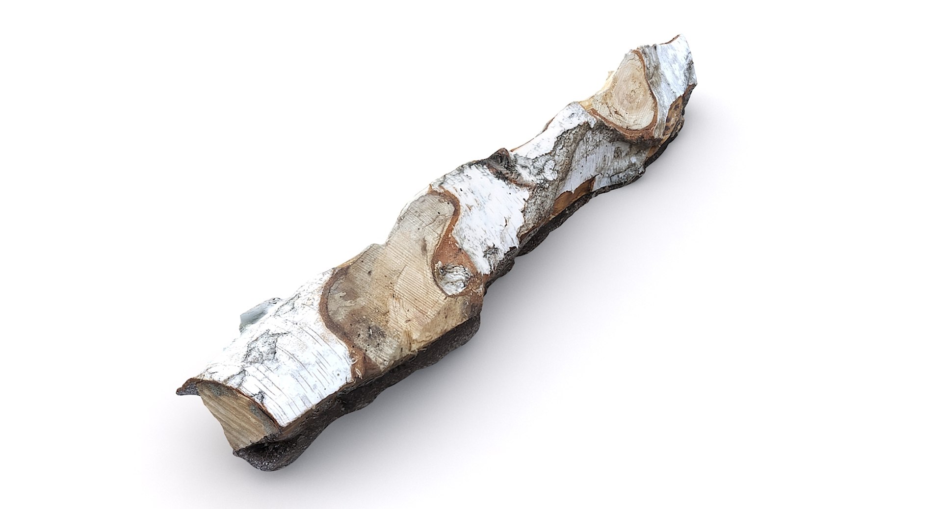 Scan Wood Logs 3D Model - TurboSquid 1256266