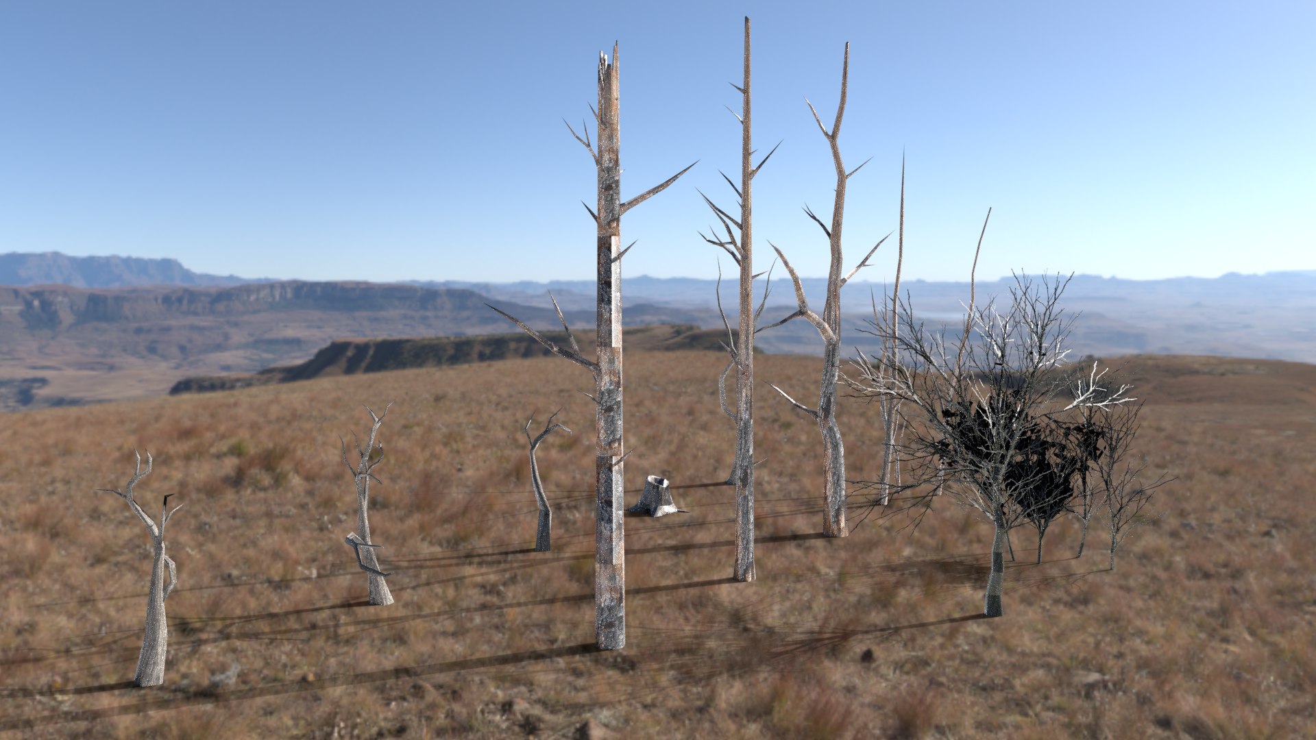 3D High Quality Trees For VR - TurboSquid 2430528
