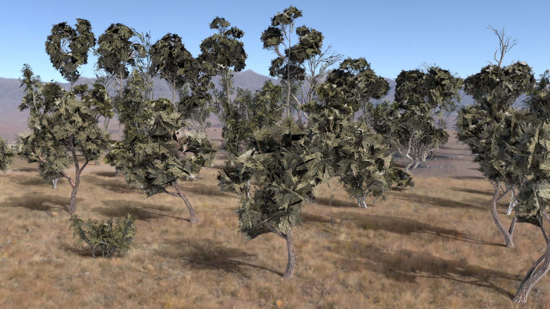 3D High Quality Trees For VR - TurboSquid 2430528