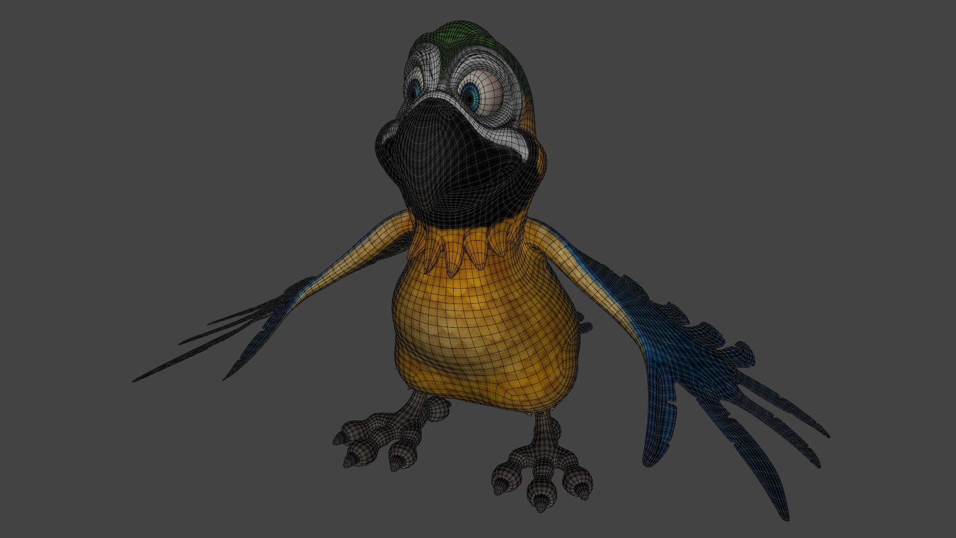 3D Macaw Parrot Rigged Low-poly 3D model https://p.turbosquid.com/ts-thumb/Af/5rwLB9/OP/uv/png/1741760645/1920x1080/fit_q87/981700f9686affeab0e4edf1324acdafa0476cee/uv.jpg