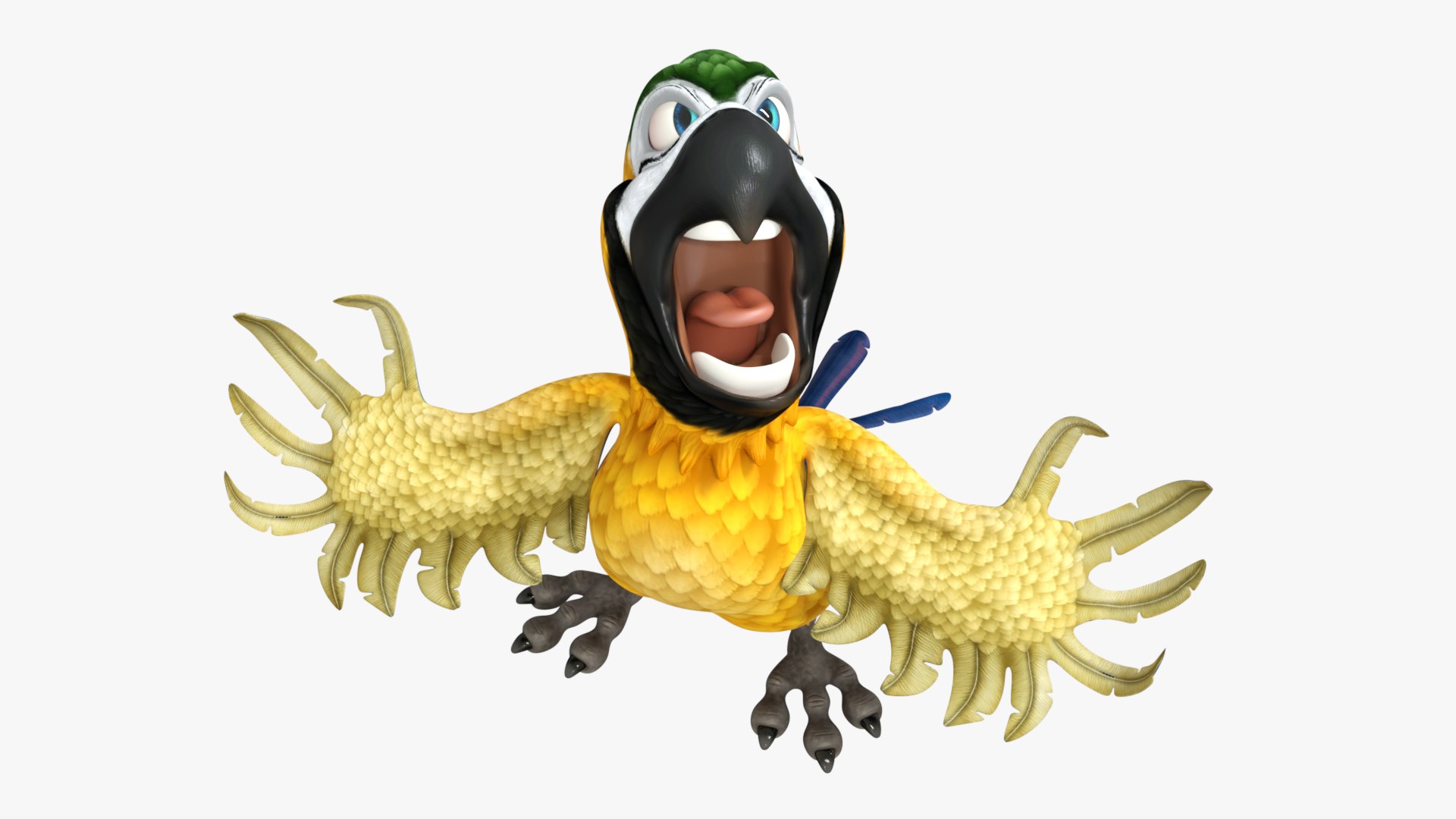 3D Macaw Parrot Rigged Low-poly 3D model https://p.turbosquid.com/ts-thumb/Af/5rwLB9/fS/4/png/1741760638/1920x1080/fit_q87/261c198778865fc1557820b30cd4e275a66e40d1/4.jpg