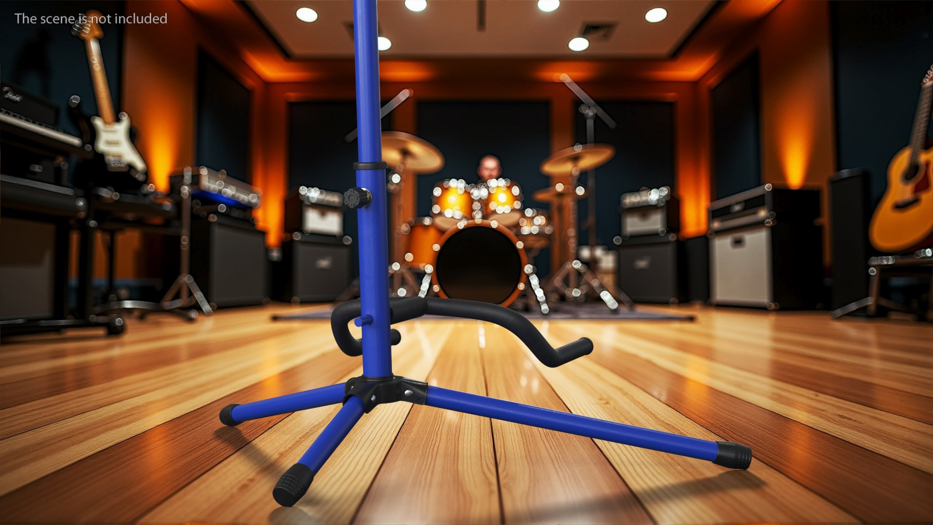 Guitar Rack Blue 3D Model - TurboSquid 2376585