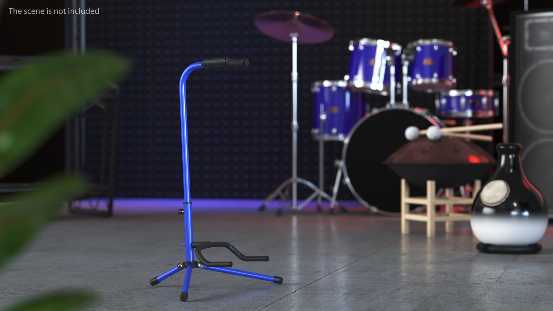 Guitar Rack Blue 3D Model - TurboSquid 2376585