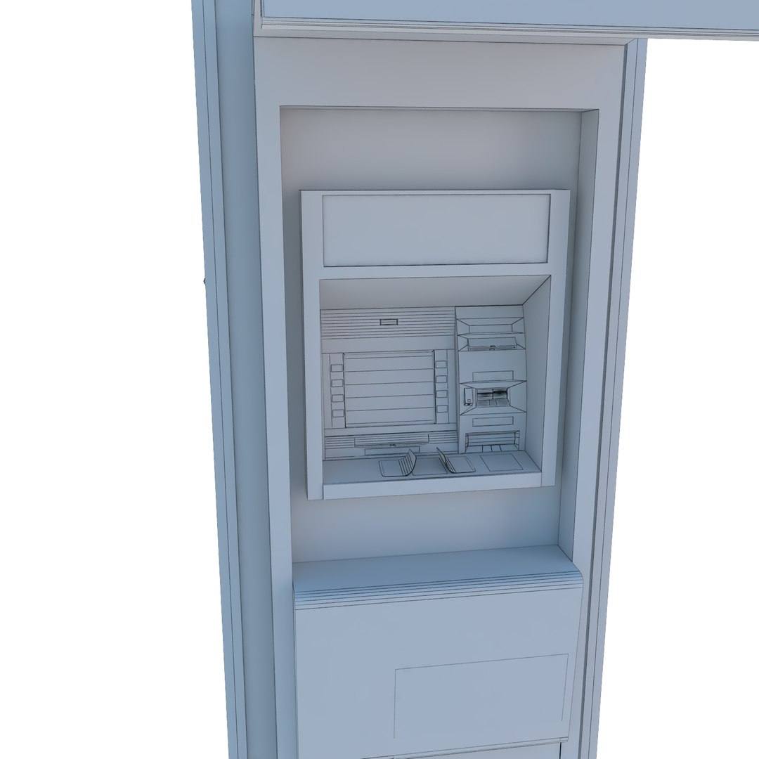 Atm Machine Bank 3d Model