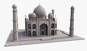 Taj Mahal 3D model
