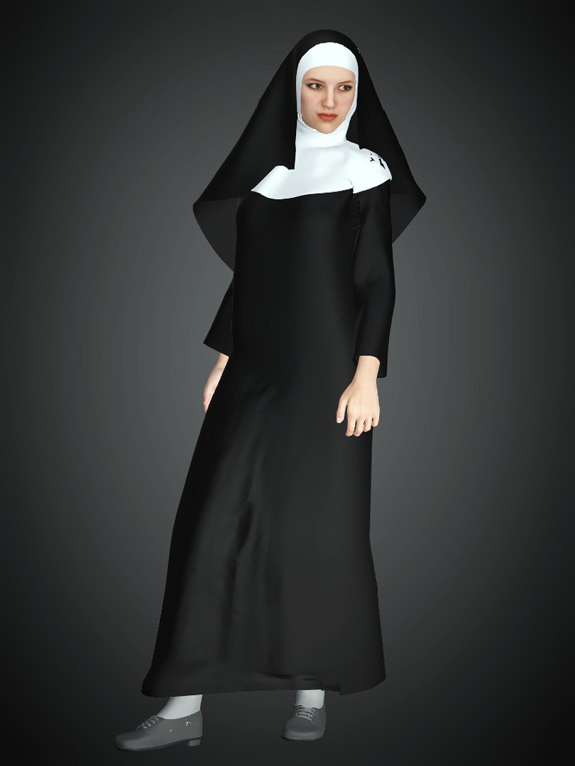 3D Realistic Rigged The Church Mother Character 3D Model model ...