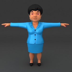 Secretary female character