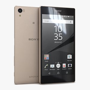 3d model sony xperia z5 premium