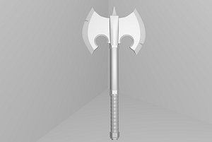 battle axe obj