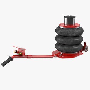 Pneumatic Triple Bag Car Jack 3 Ton